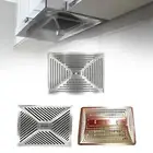Range Hood Vent Filter Outer Meshes Filter Stainless Steel Rectangle Part
