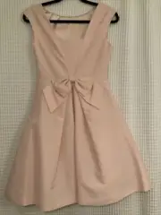 NWT Ted Baker of London Pale Blush Pink Cocktail Party Dress Orig. $395 US 2-4