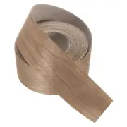 Walnut Edge Banding, 3 in x 49.2 ft Wood Veneer Tape, Pre-glued Flexible