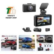 2025 4K Vital Dash cam with Free 32G SD Card, Dual Car Camera - Dash Cam Fron...