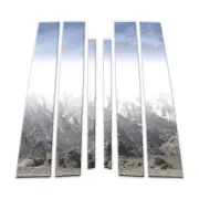 6pc Stainless Steel Pillar Post Covers for 2005-2012 Nissan Armada