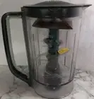 Ninja Master Prep QB1004 Blender Food Processor Pitcher W/ Lid 48 oz 6 Cup Black