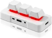 PCsensor 3-Key Mini Keypad Wireless Mechanical Gaming Keyboard Hot Key Customized Program with RGB Led