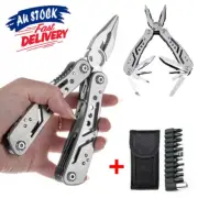 Multi Tool Pocket Knife Pliers Multitool Swiss Army Survival Gift Idea Mens