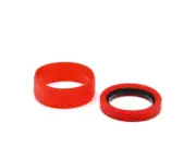 Lens Rim (Lens Ring &Lens Bumper) lens protector 52mm Red