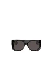 Gucci Eyewear Mask-Shaped Frame Sunglasses 67 Black