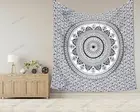 Ethnic Traditional Home Decor Wall Covering Mandala Diya Cotton Yoga Tapestry