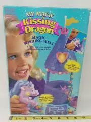 1993 Galoob My Magic Kissing Dragon Magic Wishing Well Lights Up New In Open Box