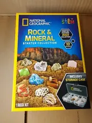 National Geographic Rocks & Mineral Starter Kit