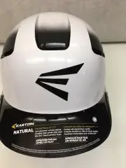 Easton Natural Two Tone Batting Helmet White/Black JR ***New with tags***