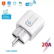 Smart Socket EU Plug WiFi Adapter Remote Control Strips Home Power Pop Outlet