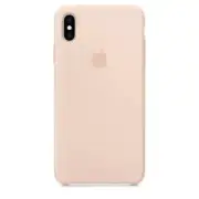 Genuine / Original Apple Silicone Case for iPhone XS Max - Pink Sand - New