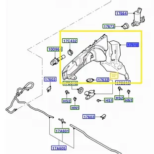 【JT福特原廠】FOCUS MK2 MK2.5 05-12 正廠 噴水桶 雨刷水箱