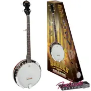 Bryden SBJ1PK 5 String Banjo Pack with Bag, Strap, Tuner, Strings and Picks