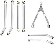 xinyee RC Car High Clearance Chassis Links Sets Aluminum Alloy Rod Replacement for 1/24 Axial SCX24 C10 Bronco Jeep RC Car