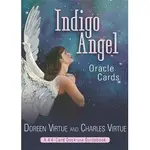 533◈光之海◈現貨 正版 INDIGO ANGEL ORACLE CARDS 靛藍天使指引卡