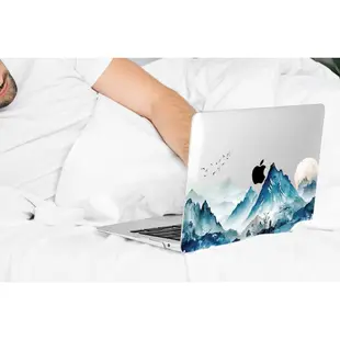 新款蘋果筆電保護殼 適用於MacBook Air Pro 11 12 13 14 15 16英寸水晶塑膠硬殼