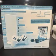 PlayStation 2 PS2 Slim Ceramic White Console w/ SingStar Limited Edition SEALED