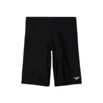 Boys Speedo Jammers Solid Black Siz 24 NWT