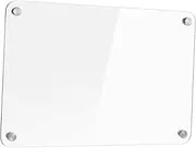 WEKADRIN Acrylic Dry Erase Board for Fridge Clear Magnetic Planning Board Portable Kitchen Memo Pad for Daily Notes Easy to Use and for Home Office School Use