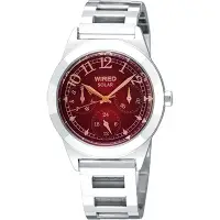 在飛比找Yahoo奇摩購物中心優惠-WIRED 日雜美人愛戀時尚腕錶 迎春好禮-紅/32mm (