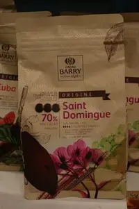 在飛比找Yahoo!奇摩拍賣優惠-法國 cacao barry 醇品聖多明尼克70%(鈕釦)純