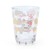 在飛比找Yahoo奇摩購物中心優惠-小禮堂 Hello Kitty 無把造型玻璃杯 230ml 