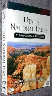 Utah’s National Parks DVD Arches/Zion/Canyonlands/Bryce Canyon/Capitol Reef NEW