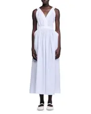Sandro Long Striped Dress