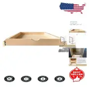 No Assembly Required Pull-Out Tray with Full Extension for Kitchen Cabinets 30"W