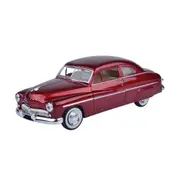 Motormax Licensed 1:24 Scale Ford Mercury Coupe 1949 Diecast Model Car Red