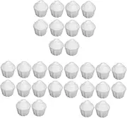 UPKOCH 3sets Educational Foam Cake Crafting Kit DIY Cake Models for Boys and Project Toys Winter Christmas New Year Decor 10pcs*3