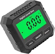 Yardenfun Angle Inclinometer Digital Level Box Multi-function Measuring Tool 0.2° Precision for Automotive