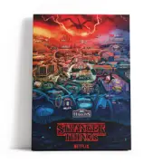 Decorsome x Stranger Things Hawkins Rectangular Canvas