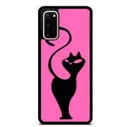 Classic Black Lady Cat Case Cover For Samsung Galaxy S23 S22 Plus Ultra S21+ S20