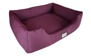 Armarkat Pet Bed 49-Inch by 35-Inch D01FJH-XL Xtra Large, Burgundy
