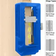 Door Hinge Jig Kit Intergrated Router Template For Length 3-5in Thickness