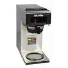 Bunn Drip Coffee Maker 12-Cup Basket-Filter Normal-Brew Strength Stainless Steel