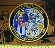 TOMCAT FAREWELL CRUISE 05-06 Double D's - USS Theodore Roosevelt CVN-71 Patch