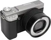 Wisoqu 5K Digital Camera with Flip Screen, 80MP Vlogging Camera for Photography with 18X Digital Zoom, Autofocus, Dual Lens, Battery