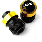 R1300GS R 1300 GS R 1300GS F800GS F900GS Adventure ADV Motorcycle Accessories CNC Aluminum Wheel Tire Valve Caps Covers(Gold)