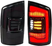 LED G30 Tail Lights Compatible With Dodge Ram 1500 2500 3500 2002-2005 3rd Gen ，Rear Lamps Start-up Animation Sequential Turn Signal Assembly