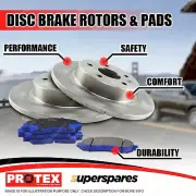 Protex Rear Brake Rotors Blue Pads for Subaru Liberty 2.0L 2.5i 3.0L Outback BP (for: Subaru)