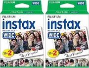 [Fujifilm] Fuji Instax Wide Film Exhibitions for Polaroid 210 200 Camera, Pack of 2