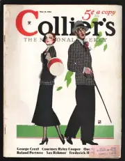 MAG: Collier's 5/12/1934-Sax Rohmer-"Trail of Fu Manchu'" Pt III-John Richard...