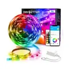 DAYBETTER Led Strip Lights Smart with App Control Remote, 5050 RGB for Bedroo...