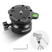 NEEWER Tripod Leveling Base (?60mm) Camera Leveler,Adjusting Tripod Head Plate