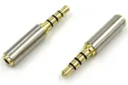 3.5mm to 2.5mm Audio Cable Adapter For Audio Technica ATH M50x M40x Earphone New