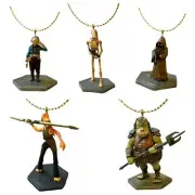 Jar Jar Binks Battle Droid Gamorrean Guard Jawa Maz Kanata 5pc Ornament Star War