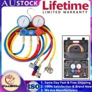 R134a R410a Refrigeration HVAC A/C Manifold Gauge Set Auto Service Tester Tool (for: Honda)